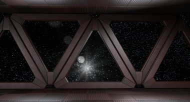 Uzay ortamı, karakterlerinizi oluşturmaya hazır. 3D görüntüleme