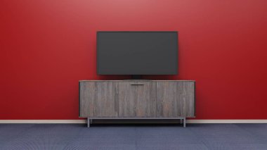 TV ekran 3d render