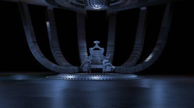 Bilim kurgu odası 3D görüntüleme