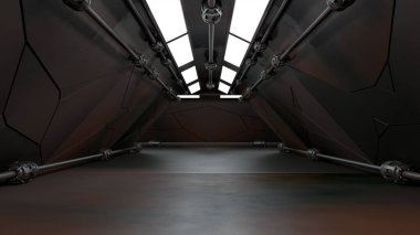 Uzay ortamı, karakterlerinizi oluşturmaya hazır. 3D görüntüleme