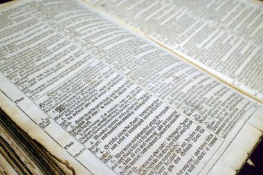 Bavyera İncil Müzesi. Dilherr İncili. 1747 yılı. Nuremberg. Almanya.