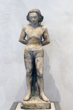 Güzel Sanatlar Müzesi. Aziz Sebastian. 15. yüzyıl. Lyon. Fransa.