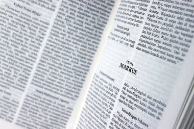 Endonezya İncili. Mark 'a göre İncil.