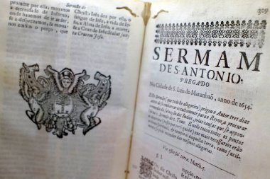 Aziz Anthony Müzesi. Aziz Anthony 'nin hizmetkârı. 1683. Lizbon. Portekiz.