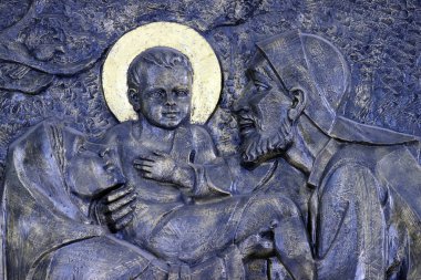 Tac Katolik Kilisesi dedi. İsa 'nın doğumu ya da İsa' nın doğumu. Bac Lieu. Vietnam. .