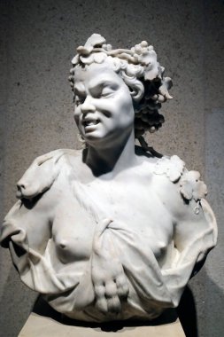 Calouste Gulbenkian Müzesi. Baküs büstü. Jan Van Logteren (1709-1745). Amstaerdam, 18. yüzyıl..