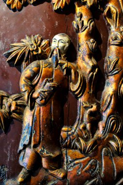 Fito Müzesi veya Vietnam Geleneksel Tıp Müzesi. Le Huu Trac, Vietnam 'ın büyük doktoru. 18. yüzyıl. Ho Chi Minh Şehri. Vietnam.