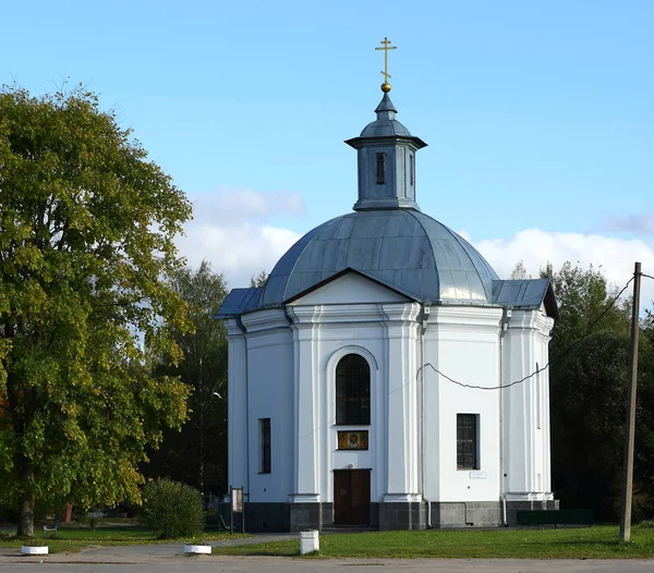 Chapel Tikhon Volkhonskoe Shosse Petersburg Russia September 2019 — Stock Photo, Image