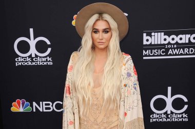 20 Mayıs 2018 Mgm Grand Garden Arena Las Vegas, ABD şarkıcı Kesha 2018 Billboard Müzik Ödülleri'nde düzenlenen.