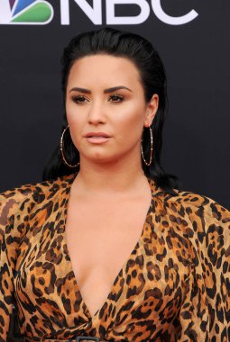 20 Mayıs 2018 Mgm Grand Garden Arena Las Vegas, ABD şarkıcı Demi Lovato 2018 Billboard Müzik Ödülleri'nde düzenlenen.