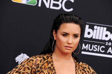 20 Mayıs 2018 Mgm Grand Garden Arena Las Vegas, ABD şarkıcı Demi Lovato 2018 Billboard Müzik Ödülleri'nde düzenlenen.