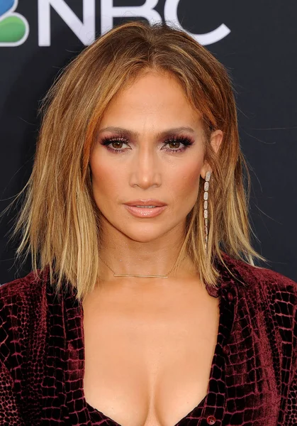 Τραγουδίστρια Jennifer Lopez Στο 2018 Billboard Music Awards Που Πραγματοποιήθηκε — Φωτογραφία Αρχείου