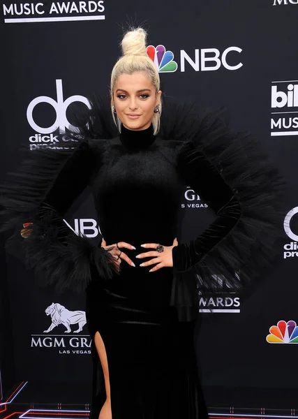 Chanteuse Bebe Rexha Aux Billboard Music Awards 2018 Mgm Grand — Photo