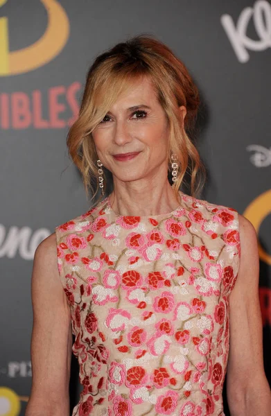 Holly Hunter Til Verdenspremieren Incredibles Der Blev Afholdt Capitan Theatre - Stock-foto