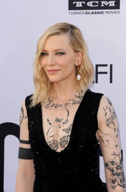 Cate Blanchett AFI 46 hayat başarı ödülü Gala haraç için George Clooney, Hollywood, ABD Dolby tiyatroda 7 Haziran 2018 üzerinde düzenlenen.