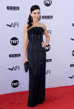 Julianna Margulies AFI 46 hayat başarı ödülü Gala haraç için George Clooney, Hollywood, ABD Dolby tiyatroda 7 Haziran 2018 düzenlenen.