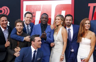 'Etiket Regency köyü tiyatro Westwood, ABD 7 Haziran 2018 düzenlenen' in Thomas Middleditch, Jeff Tomsic, Jake Johnson, Ed Helms, Annabelle Wallis, Hannibal Buress, Isla Fisher ve Jon Hamm adlı Los Angeles premiere.