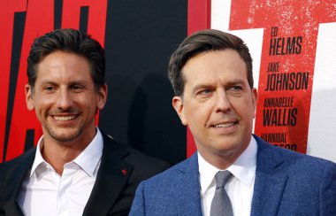 'Etiketinin Regency köyü tiyatro Westwood, ABD 7 Haziran 2018 düzenlenen' Jeff Tomsic ve Ed Helms, Los Angeles premiere.