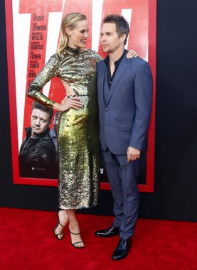 'etiketinin Regency köyü tiyatro Westwood, ABD 7 Haziran 2018 düzenlenen' aktörler Leslie Bibb ve Sam Rockwell, Los Angeles premiere.