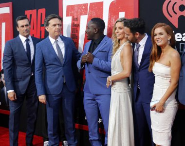 'Etiket Regency köyü tiyatro Westwood, ABD 7 Haziran 2018 düzenlenen' in Jake Johnson, Ed Helms, Annabelle Wallis, Hannibal Buress, Isla Fisher ve Jon Hamm adlı Los Angeles premiere.
