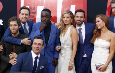 'Etiket Regency köyü tiyatro Westwood, ABD 7 Haziran 2018 düzenlenen' in Thomas Middleditch, Jake Johnson, Ed Helms, Annabelle Wallis, Hannibal Buress, Isla Fisher ve Jon Hamm adlı Los Angeles premiere.