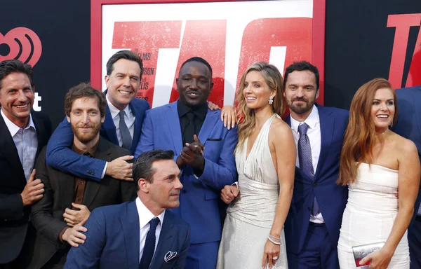 'Etiket Regency köyü tiyatro Westwood, ABD 7 Haziran 2018 düzenlenen' in Thomas Middleditch, Jeff Tomsic, Jake Johnson, Ed Helms, Annabelle Wallis, Hannibal Buress, Isla Fisher ve Jon Hamm adlı Los Angeles premiere.
