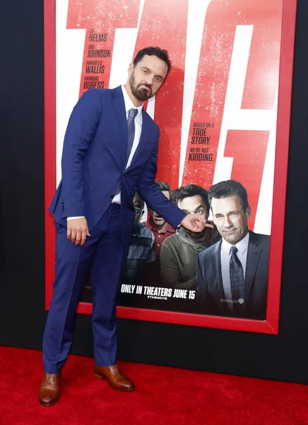 aktör Jake Johnson Los Angeles şehrinde premiere 'etiketinin Regency köyü tiyatro Westwood, ABD 7 Haziran 2018 düzenlenen'.