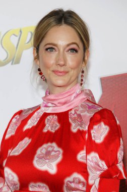 25 Haziran 2018 Judy Greer 'Ant-Man ve Wasp' Los Angeles galasında Hollywood, ABD El Capitan Tiyatrosunda düzenlenen.