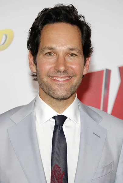 Paul Rudd Premieren Ant Man Wasp Avholdt Capitan Theatre Hollywood – stockfoto