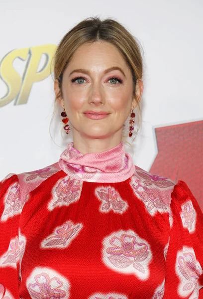 Judy Greer Estreno Los Ángeles Ant Man Wasp Celebrado Teatro — Foto de Stock