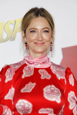 25 Haziran 2018 Judy Greer 'Ant-Man ve Wasp' Los Angeles galasında Hollywood, ABD El Capitan Tiyatrosunda düzenlenen.