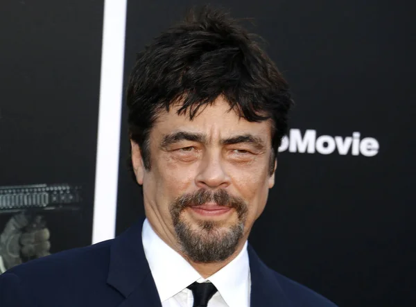 ベニチオ トロのロサンゼルス プレミアで Sicario Soldado 2018 日にウェストウッド アメリカのリージェンシー村劇場で開催 — ストック写真