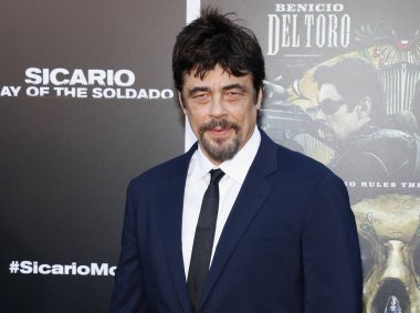 aktör Benicio del Toro, Los Angeles premiere ' Sicario: Soldado gün ' 26 Haziran 2018 üzerinde Regency köyü tiyatro Westwood, ABD'de düzenlenen.