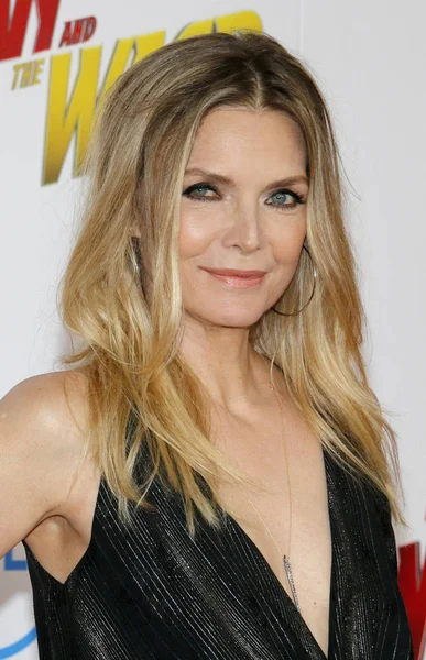女演员米歇尔在洛杉矶首映的 蚂蚁和黄蜂 举行在 船长剧院在美国好莱坞 在2018年6月25日 — 图库照片