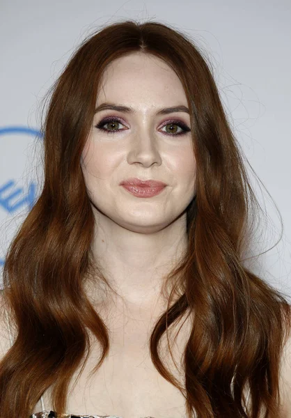 Skådespelerskan Karen Gillan Los Angeles Premiär Ant Man Och Wasp — Stockfoto