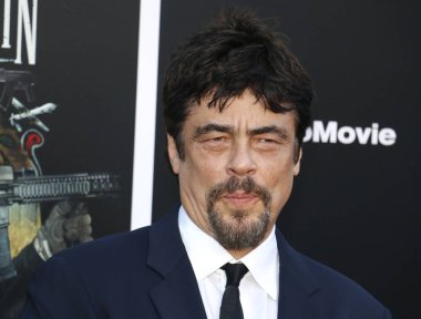 aktör Benicio del Toro, Los Angeles premiere ' Sicario: Soldado gün ' 26 Haziran 2018 üzerinde Regency köyü tiyatro Westwood, ABD'de düzenlenen.