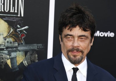 aktör Benicio del Toro, Los Angeles premiere ' Sicario: Soldado gün ' 26 Haziran 2018 üzerinde Regency köyü tiyatro Westwood, ABD'de düzenlenen.