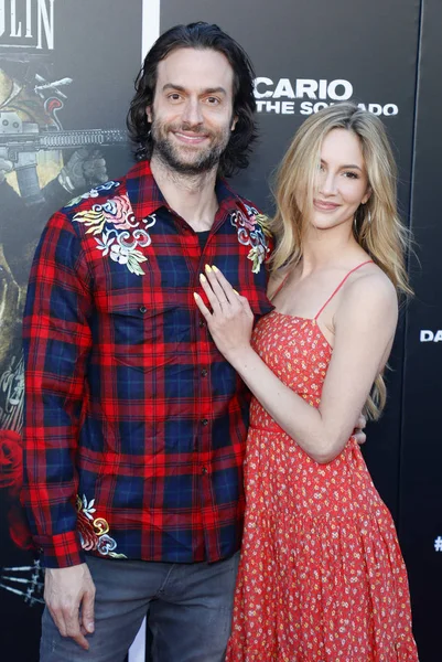 Comediante Chris Elia Estreno Los Ángeles Sicario Day Soldado Celebrado — Foto de Stock