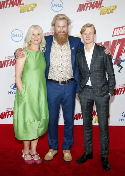 Skådespelaren Rune Temte Los Angeles Premiär Ant Man Och Wasp — Stockfoto