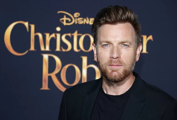 Actor Ewan Mcgregor Los Angeles Premiere Christopher Robin Held Walt — Stock Photo, Image