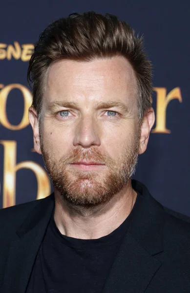 Actor Ewan Mcgregor Los Angeles Premiere Christopher Robin Held Walt — Stock Photo, Image