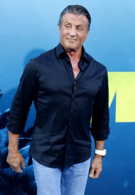 Sylvester Stallone, Los Angeles premiere 'Meg Tcl Çin Tiyatro IMAX Hollywood, ABD 6 Ağustos 2018 düzenlenen' in.