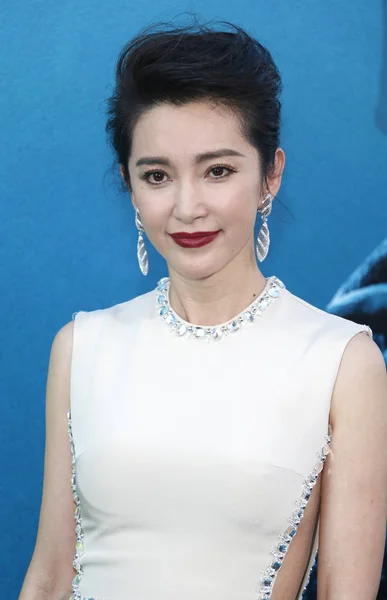 Bingbing Los Angeles Premiere Meg Held Tcl Chinese Theatre Imax — Stock Photo, Image