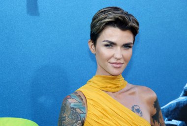 Ruby Rose adlı Los Angeles aktris premiere 'Meg Tcl Çin Tiyatro IMAX Hollywood, ABD 6 Ağustos 2018 düzenlenen' in.