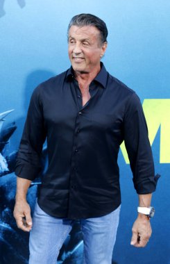 aktör Sylvester Stallone, Los Angeles premiere 'Meg Tcl Çin Tiyatro IMAX Hollywood, ABD 6 Ağustos 2018 düzenlenen' in.