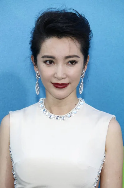 Oyuncu Los Angeles Şehrinde Bingbing Premiere Meg Tcl Çin Tiyatro — Stok fotoğraf