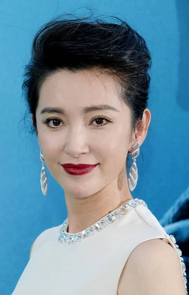 Oyuncu Los Angeles Şehrinde Bingbing Premiere Meg Tcl Çin Tiyatro — Stok fotoğraf