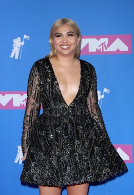 şarkıcı-söz yazarı Hayley Kiyoko 2018 Mtv Video Müzik Ödülleri'nde Radio City Music Hall New York, ABD'de 20 Ağustos 2018 düzenlenen.