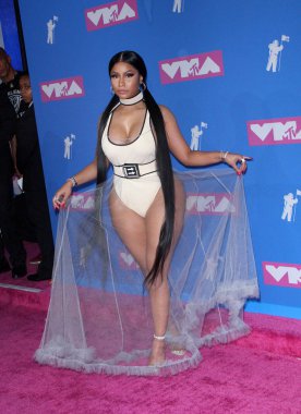 20 Ağustos 2018 Radio City Music Hall New York, ABD rapçi Nicki Minaj 2018 Mtv Video Müzik Ödülleri'nde düzenlenen.