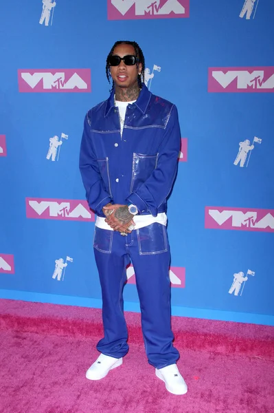 Rapper Tyga 2018 Mtv Video Music Awards Held Radio City — Stock Photo, Image